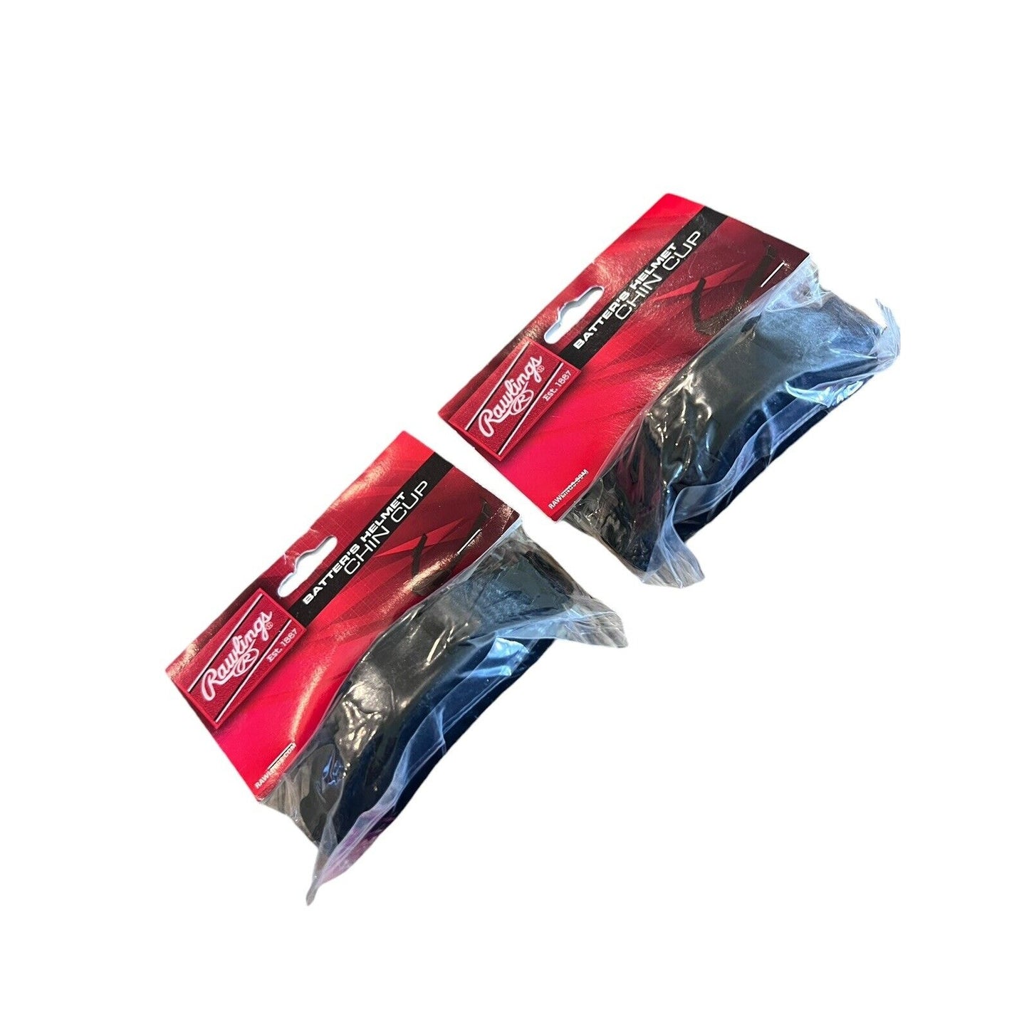 New Rawlings Batter's Helmet Chin Cup Strap Baseball Softball Lot of 2