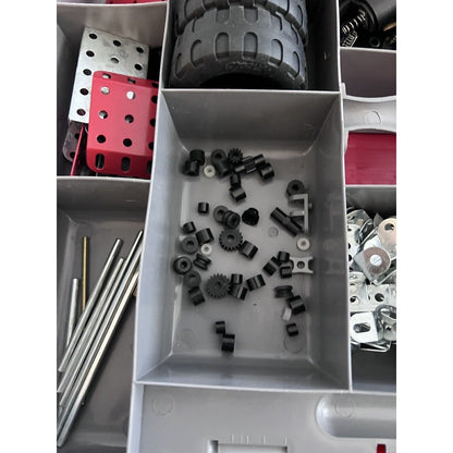 Meccano Motorized Remote Control Erector Set #416460 Preowned Case