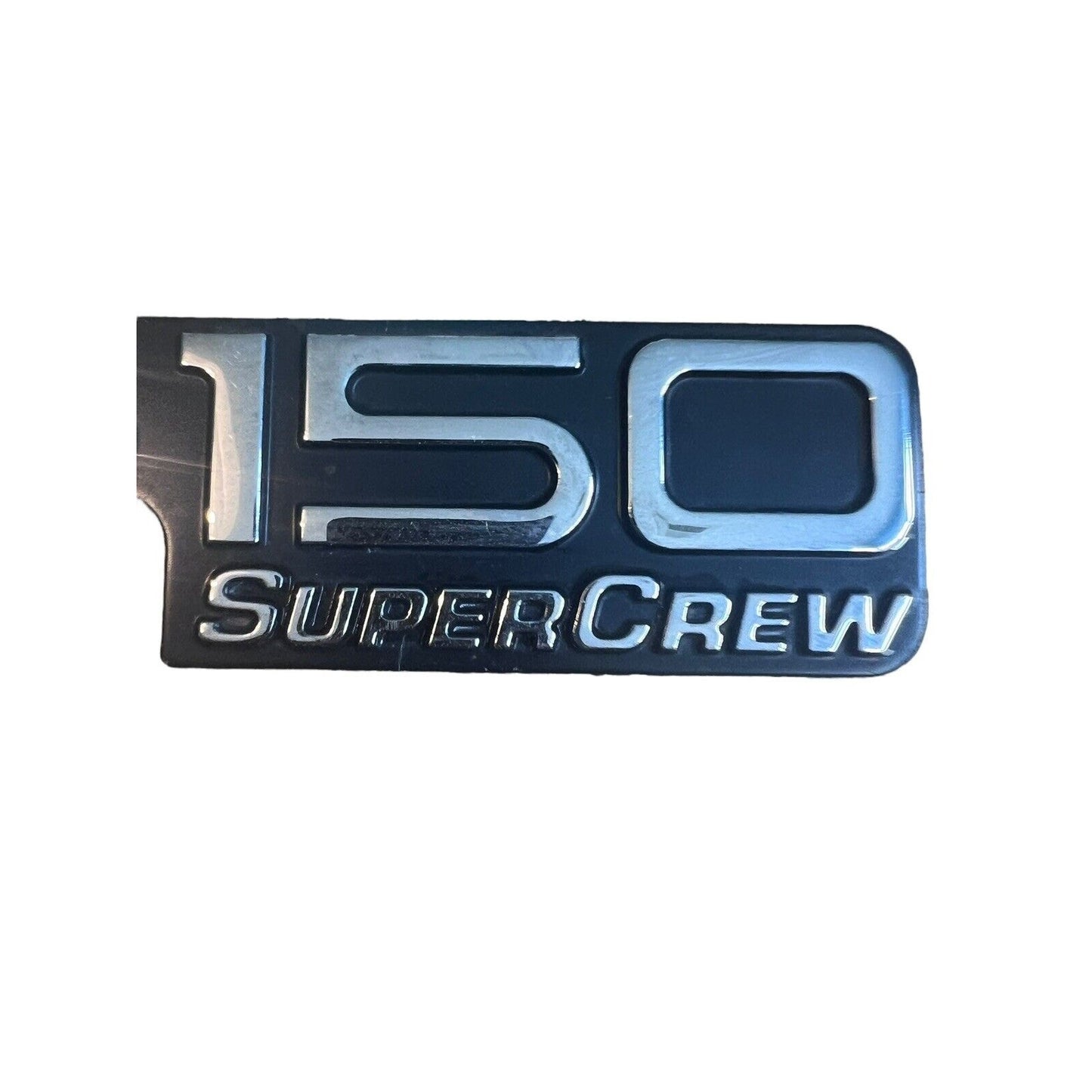 Ford F-150 Super Crew Pickup Emblem YL-34-8442528 Used Broken Mounts