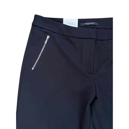 Marc New York Pants Womens Black Bootleg NWT Zipper Accent