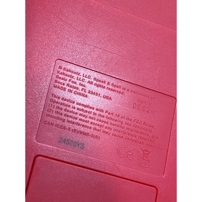 Speak and Spell by Kahootz 09624 Electronic Spelling Game Tested Works