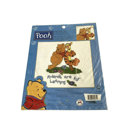 Winnie the Pooh Tigger Friends Are For Learning Counted Cross Stitch Kit 113265