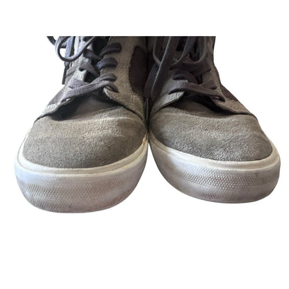 Supra Muska 001 Skytop Gray High Top Size 7.5 Skate Sneaker Shoes Mens Two Tone