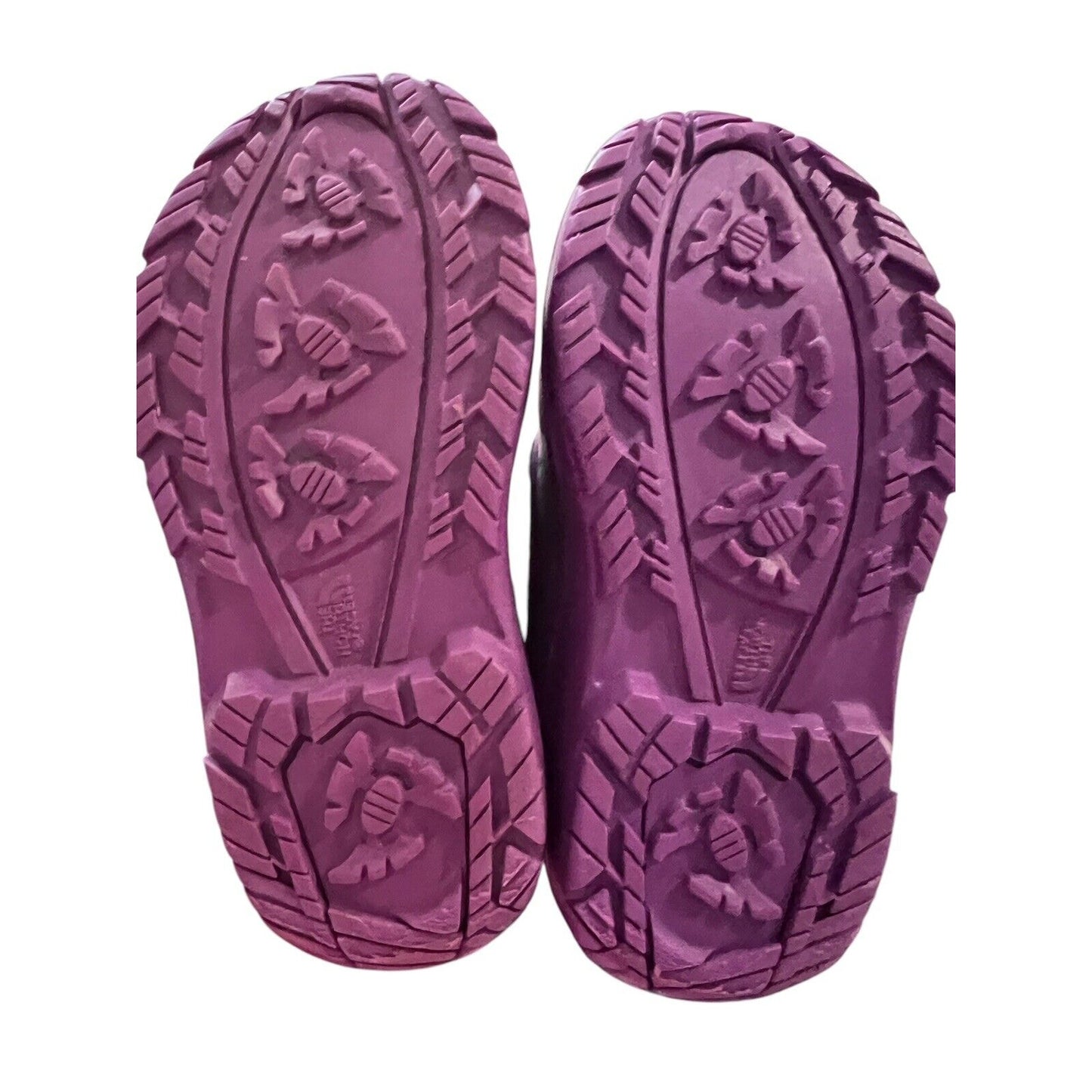 The North Face Toddler Alpenglow Snow Boots Purple Teal Waterproof Size 9