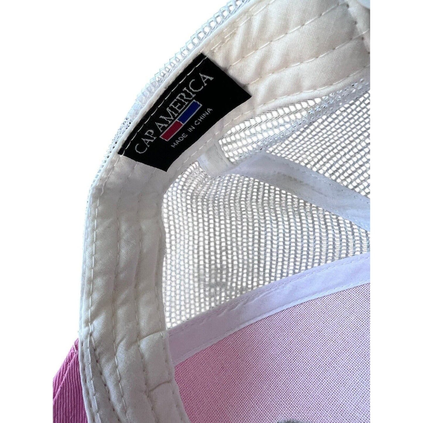 Local Dog Pink Trucker Hat Snapback Ball Cap Preppy Coastal