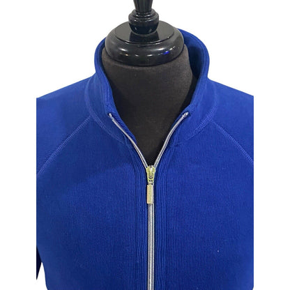 Tommy Bahama New Aruba Full-Zip Jacket Women's M Mazarine Blue NWT