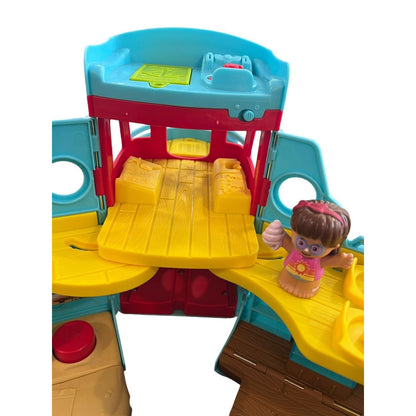 Fisher Price Little People Friendship Cruise Ship W/ Lights & Sound Tested Works