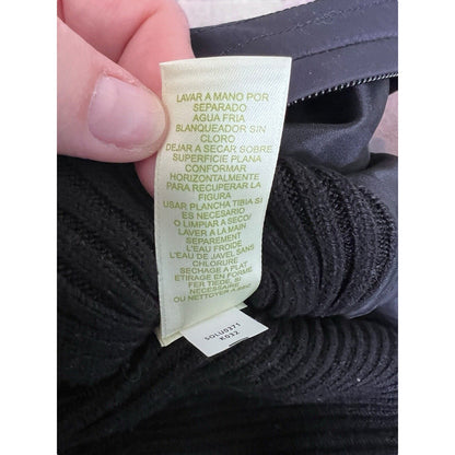 Woman’s Sigrid Olsen Black Sweater Coat Size 2X Plus Size Soft Curvy