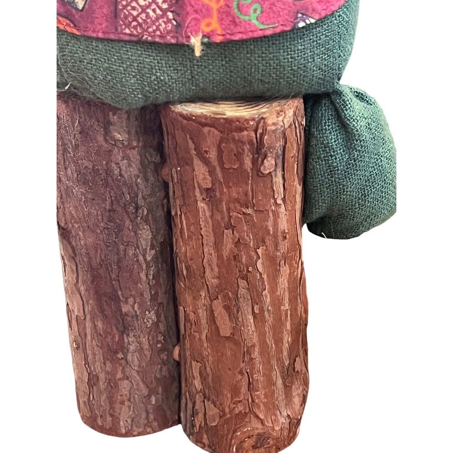 Scarecrow Table Top Decor Pumpkin Patch Pond Fishing Halloween Figure