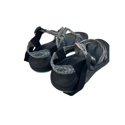 7M Chaco ZX2 Women’s Vibram Sole Blue Adjustable Straps Sandals Hiking Active