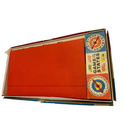 Game Of The States Milton Bradley 1978 RARE Vintage Family Student USA Map 4920