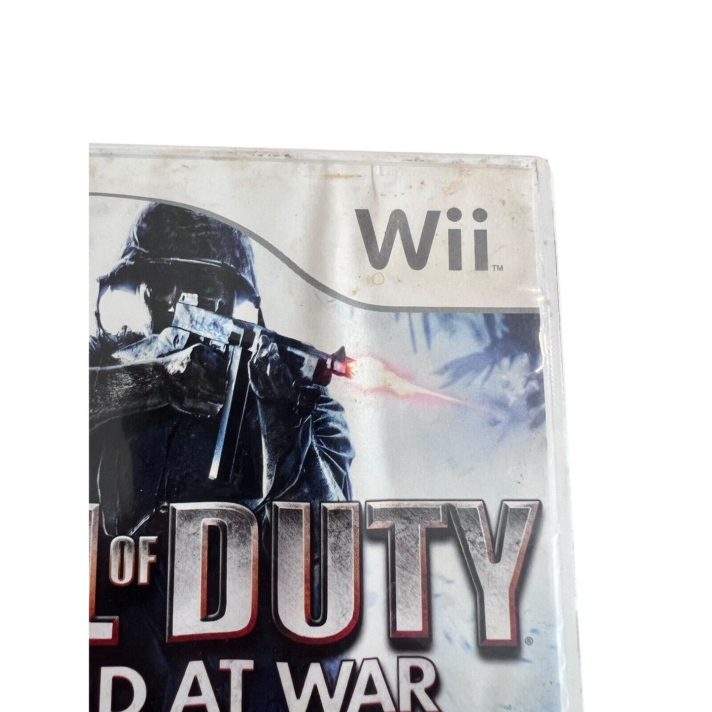 Call of Duty: World at War Nintendo Wii Game Complete With Manual Tested Works
