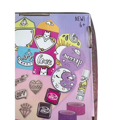 Color Me Crazy Scrapbook Box Kit with Hardcover Book New