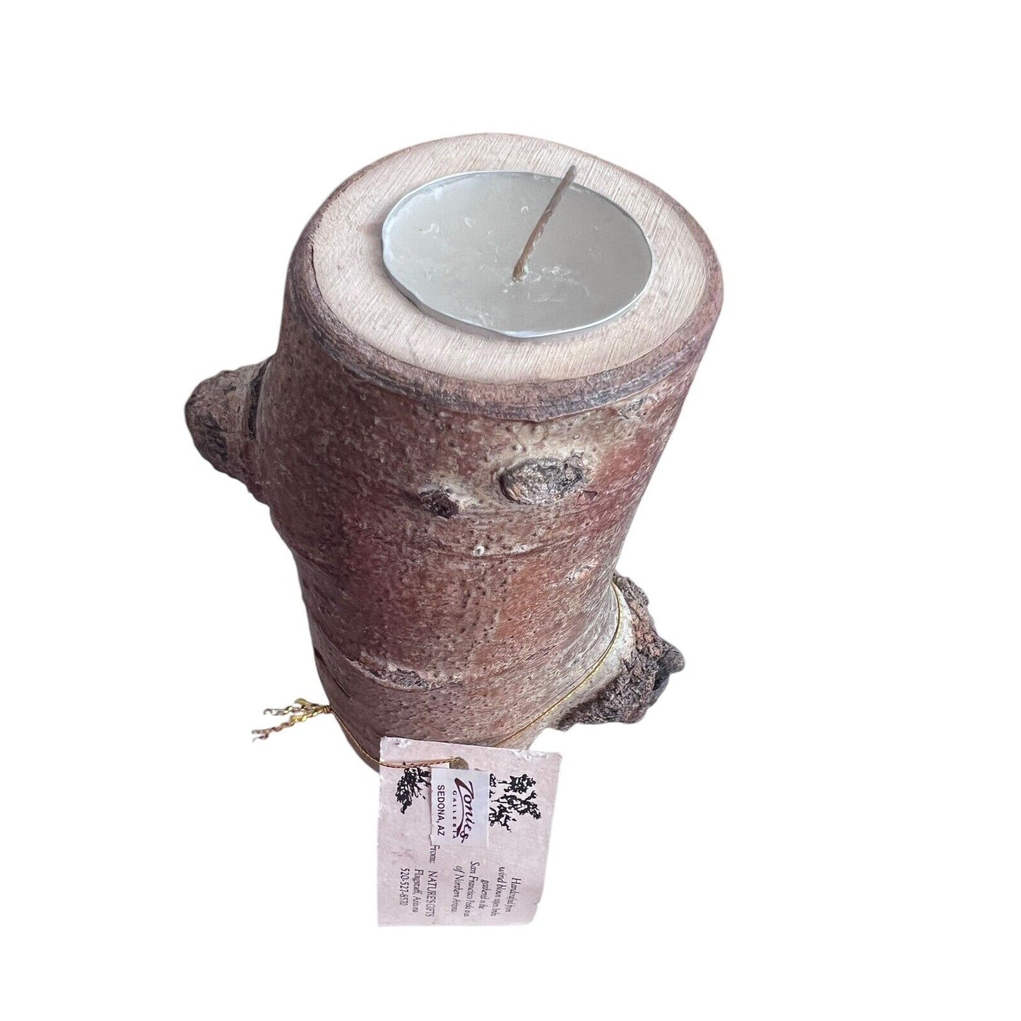 Aspen Candle Holder Natural Branch Arizona Zonie’s Gallery New