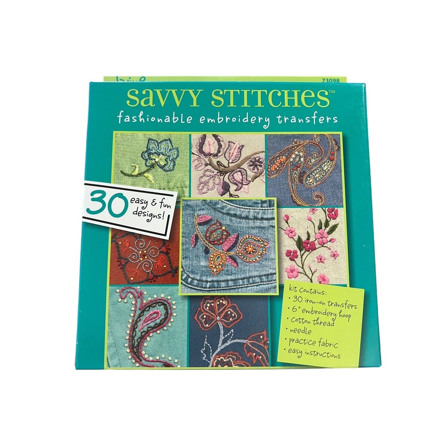 Dimensions Savvy Stitches Embroidery Transfers Divine Style Sewing Craft NEW