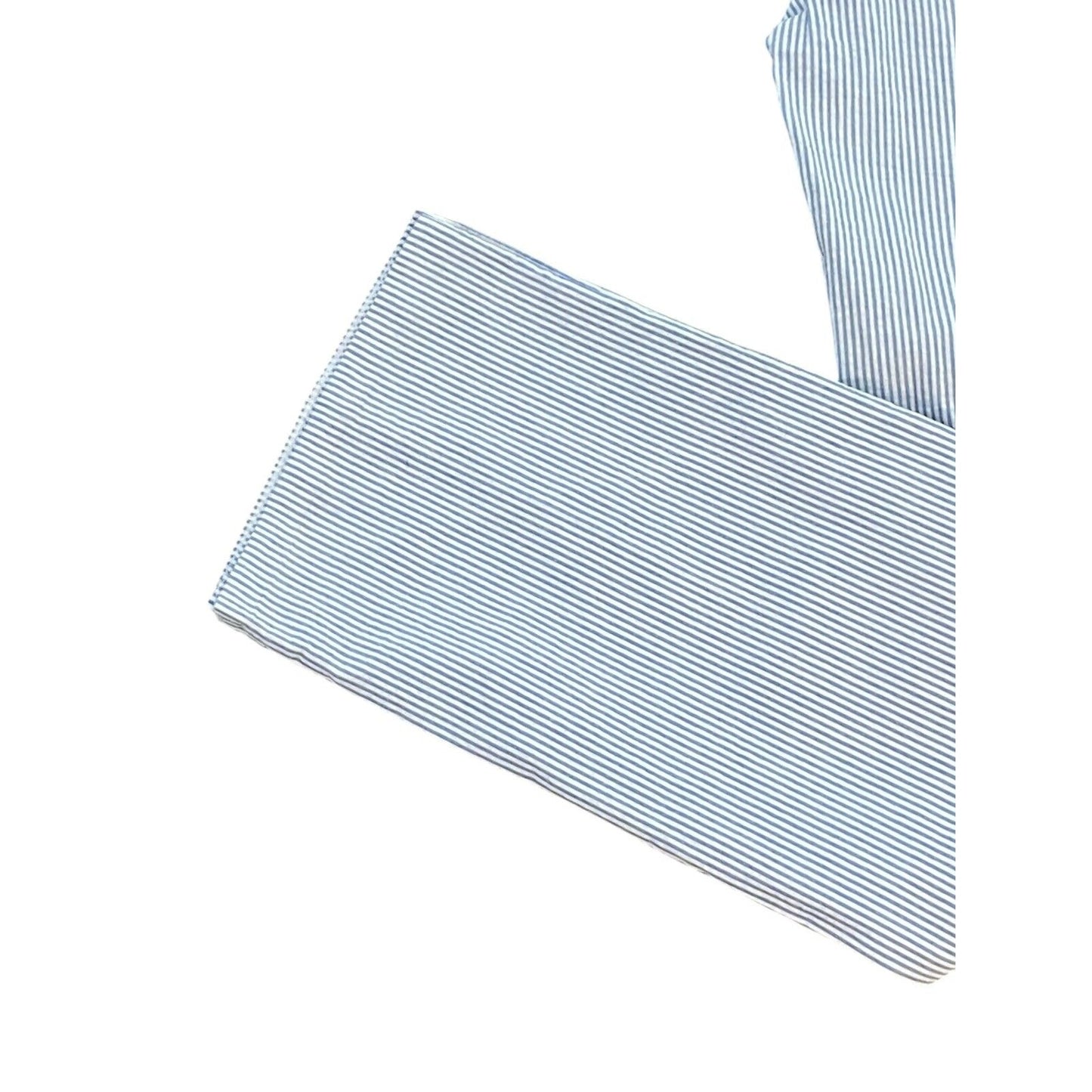 Size 20 Izod Seersucker Pants Boys Blue White Stripe Preppy Southern Charm Easte