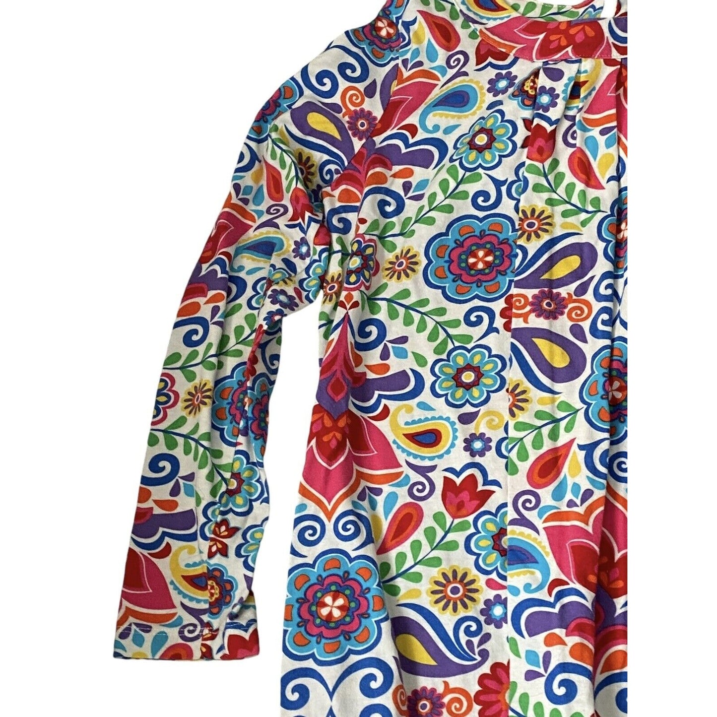 Hannah Anderson Mod Floral Dress Size 140 US 10 Classic Flower