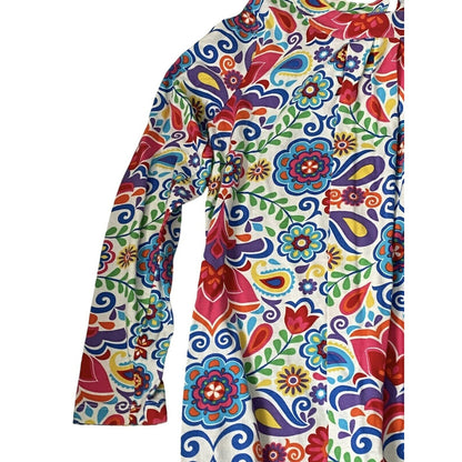 Hannah Anderson Mod Floral Dress Size 140 US 10 Classic Flower