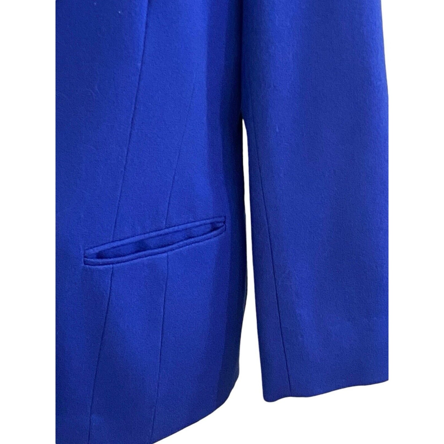 Size 18 PENDLETON Virgin Wool Bright Blue Blazer Jacket Women’s Vintage