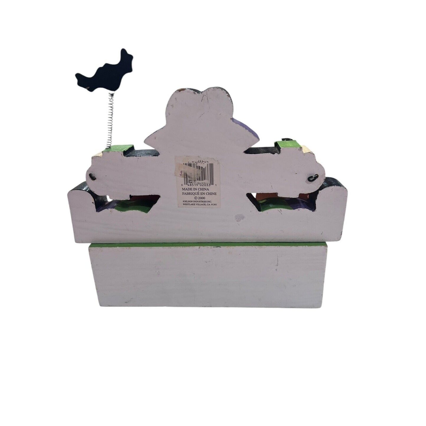 Wooden Autumn Halloween Decor Ghouls Dracula Cute Home Fall Decoration Painted