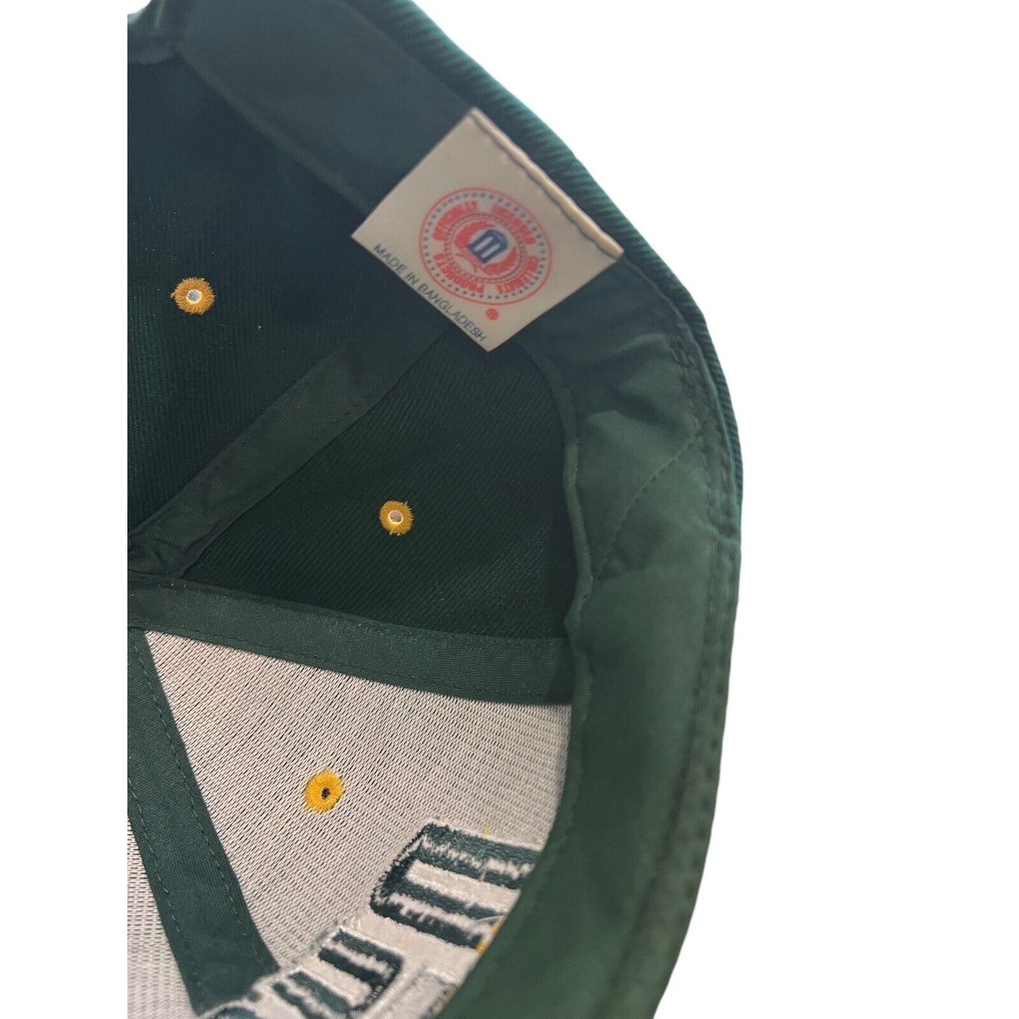 Vintage ProPlayer Oregon Ducks Hat Cap Green Gold Adjustable EUC Wool Blend