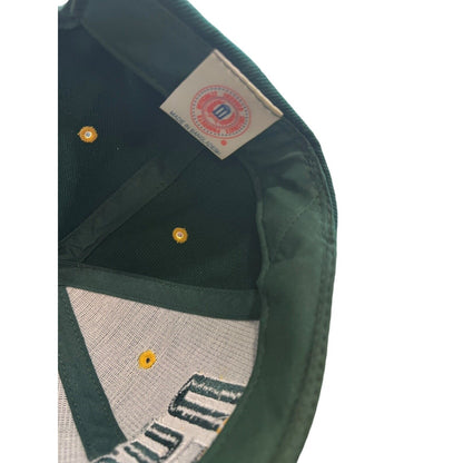 Vintage ProPlayer Oregon Ducks Hat Cap Green Gold Adjustable EUC Wool Blend