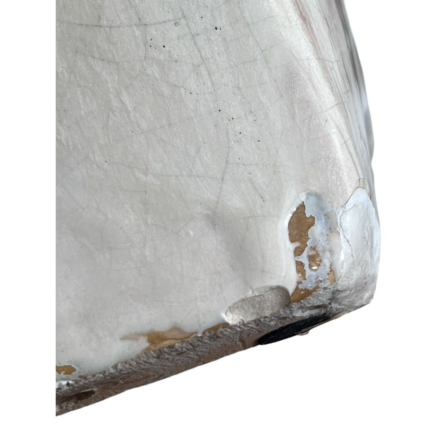 Cow Ceramic Glazed Planter Adorable Unique Brown White