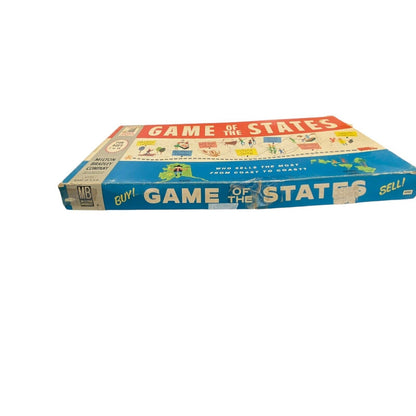 Game Of The States Milton Bradley 1978 RARE Vintage Family Student USA Map 4920