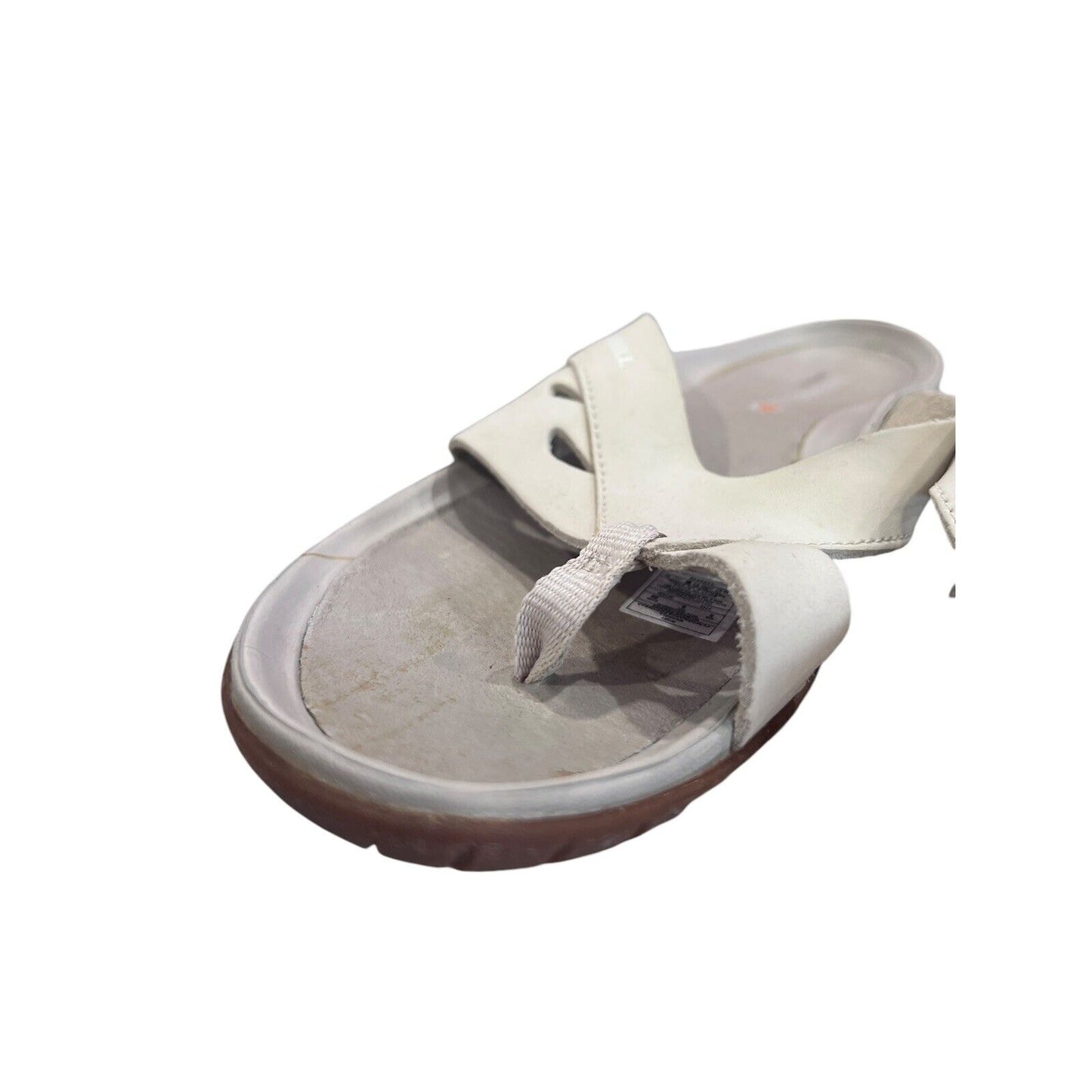 Merrell Flutter Wrap Sandals Off White 1455559 Comfort Toe Loop Womens Size 8