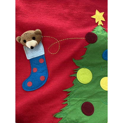 Disney Jumbo Extra Large 4 Ft Christmas Stocking Mickey Minnie Pluto 3D 4' x 2'