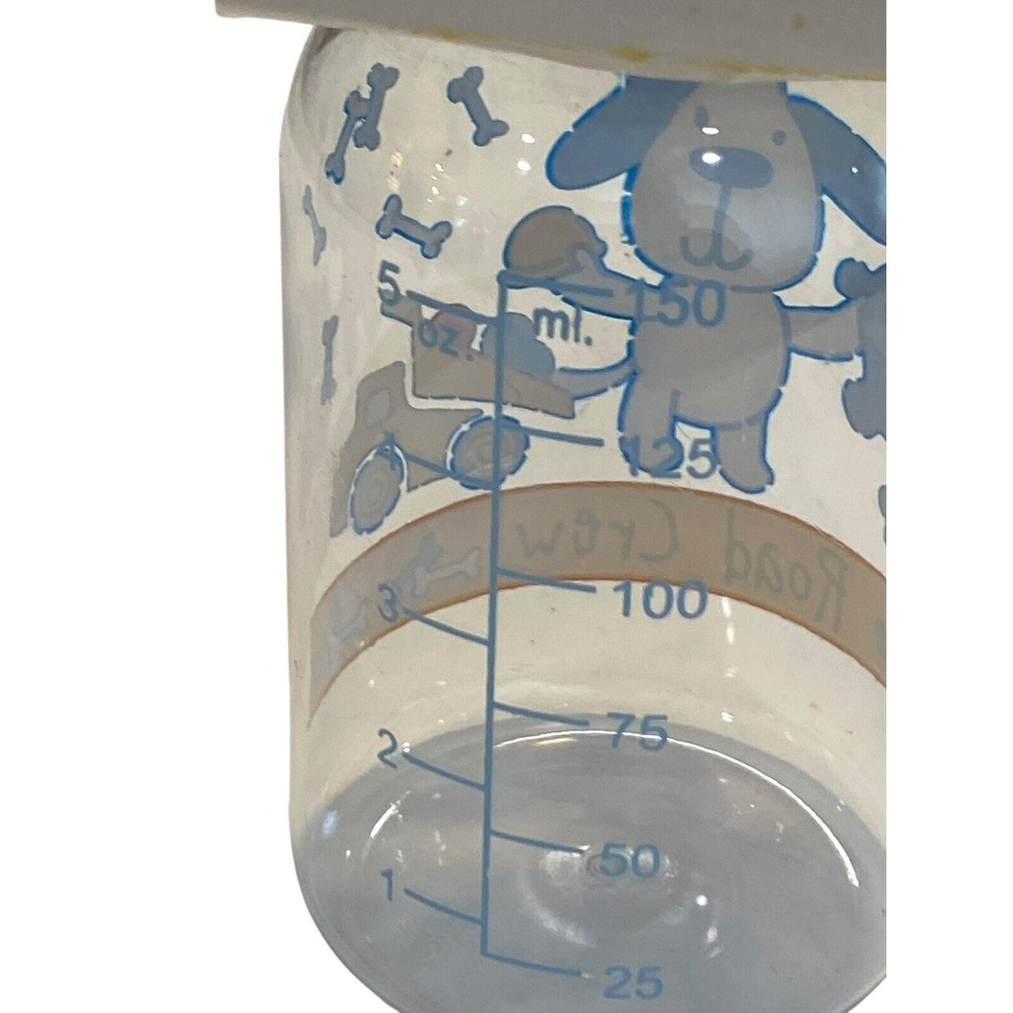 Fisher Price 5oz Baby Bottle Road Crew Puppy Truck New