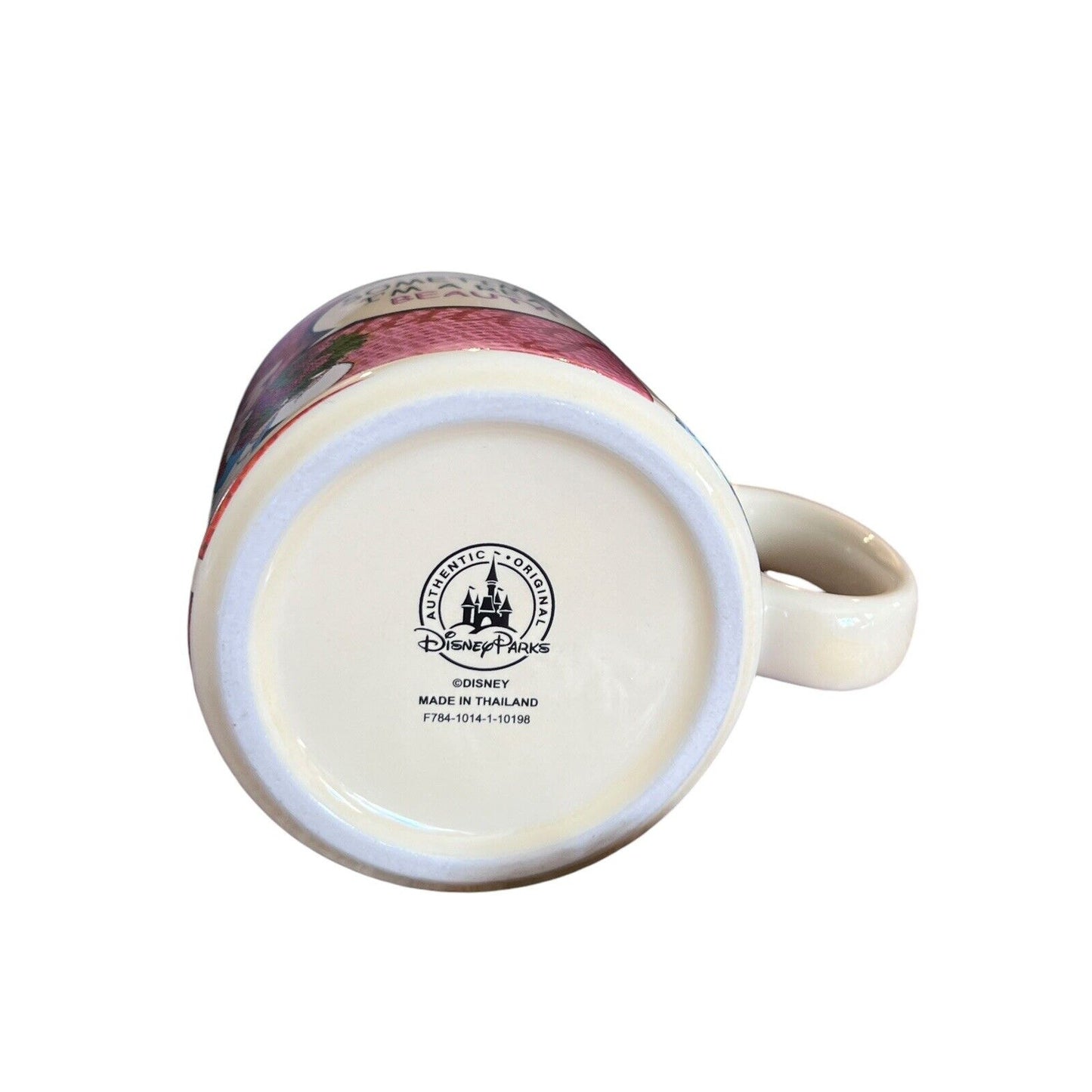 Disney Parks Belle Beauty and the Beast Coffee Tea Mug Cup Disneyland World Walt