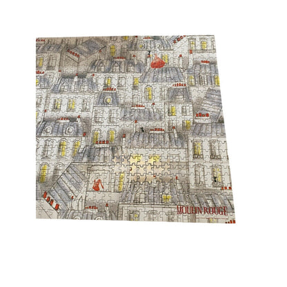 Moulin Rouge One Thousand Piece Jigsaw Puzzle Go! Games 1000 Opened Complete