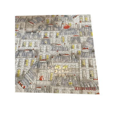 Moulin Rouge One Thousand Piece Jigsaw Puzzle Go! Games 1000 Opened Complete