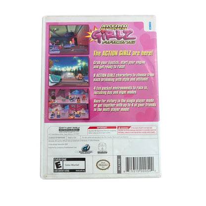 Action Girlz Racing Nintendo Wii Video Game with Manual Tested Working