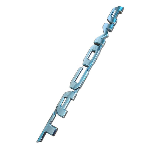 Genuine Toyota Nameplate Front Door Chrome 75427-04030