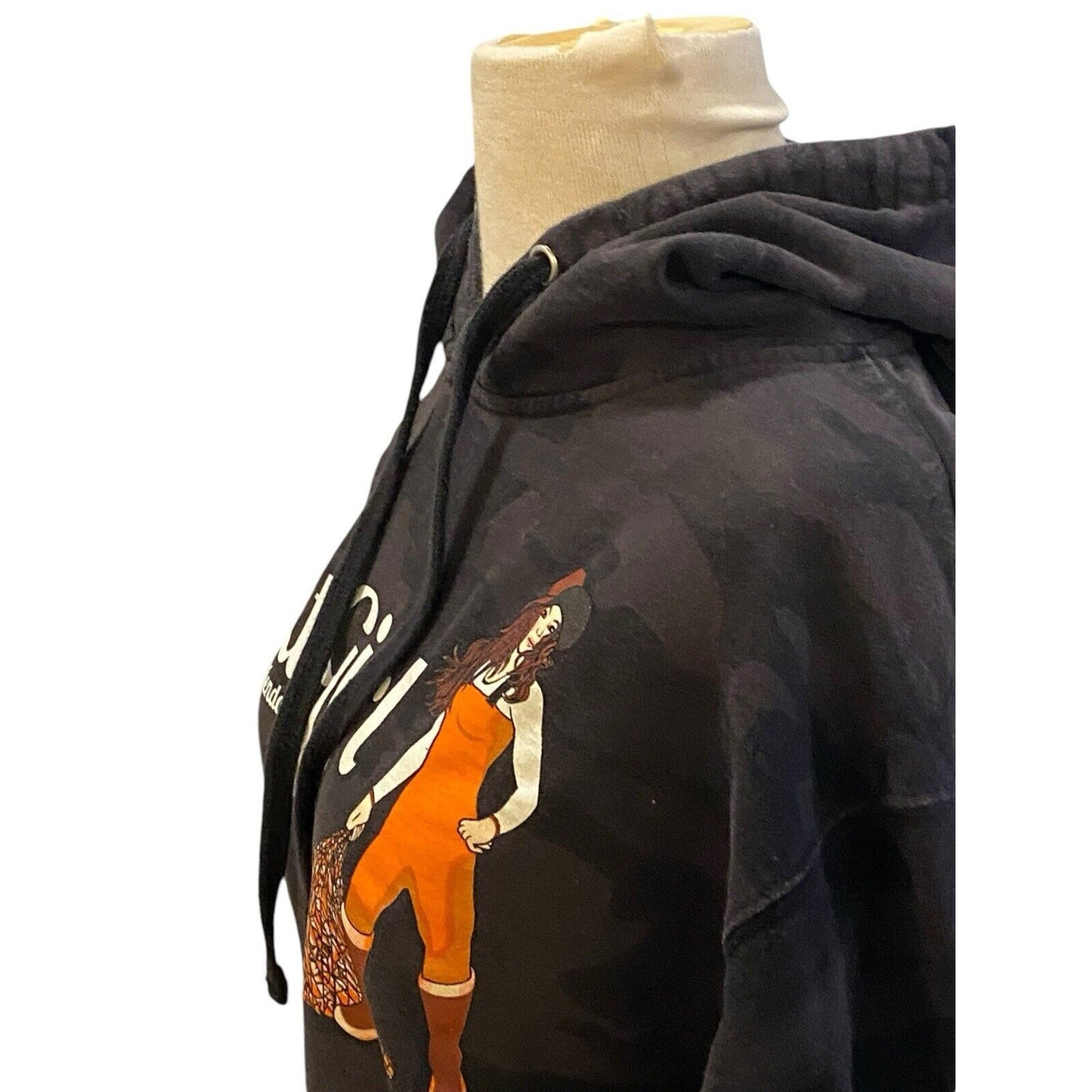 Size M Independent Trading Co Camo Women's Saltgirl Mendocino Coast Hoodie