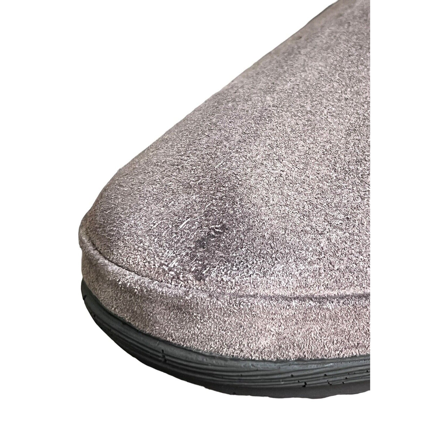 Size 8 Bjorndal Libby Womens Gray Wedge Heel Suede Booties Boots