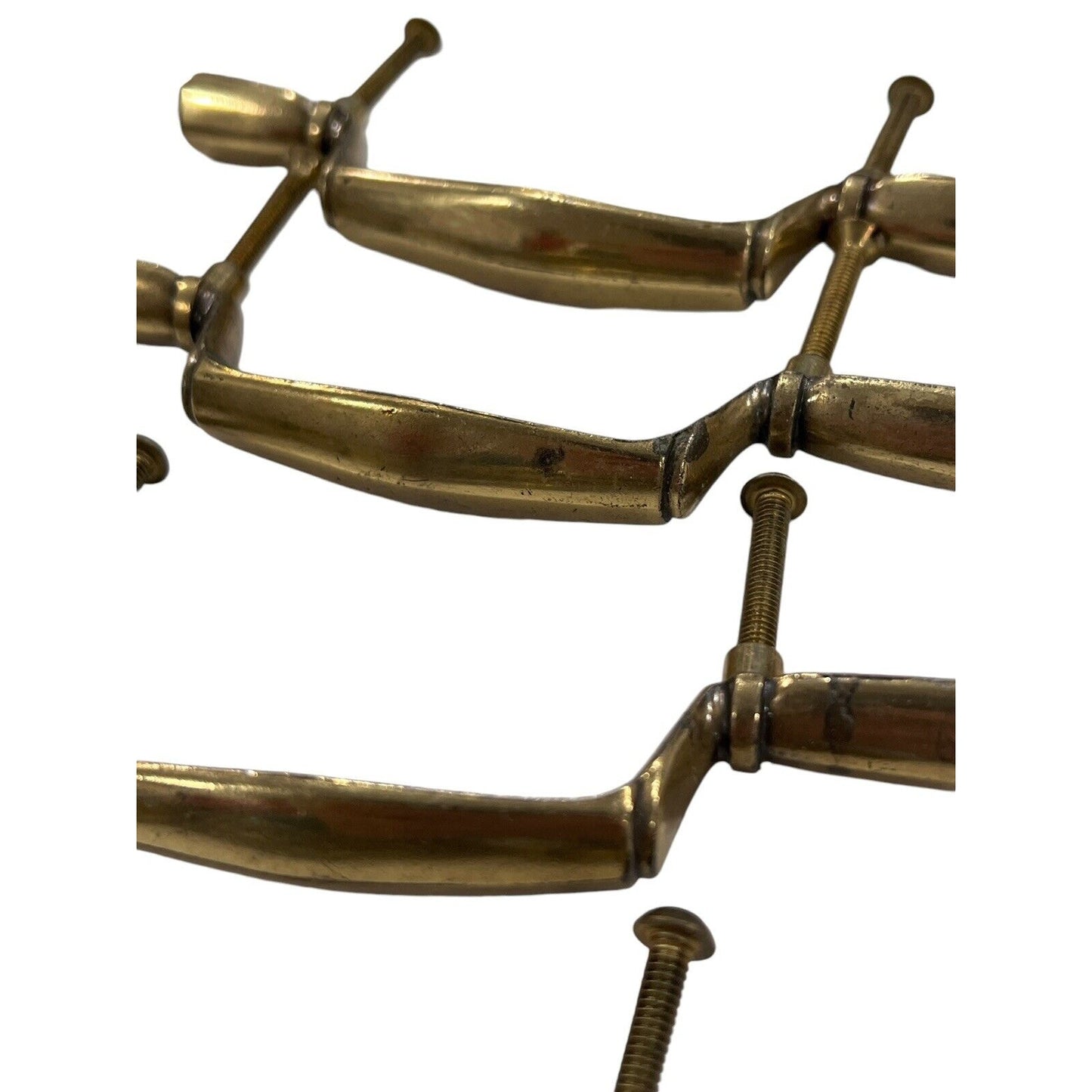 KBC Brass plated Cabinet Drawer Pulls 32 Pc Lot KBC PN# N18230 3" On Center