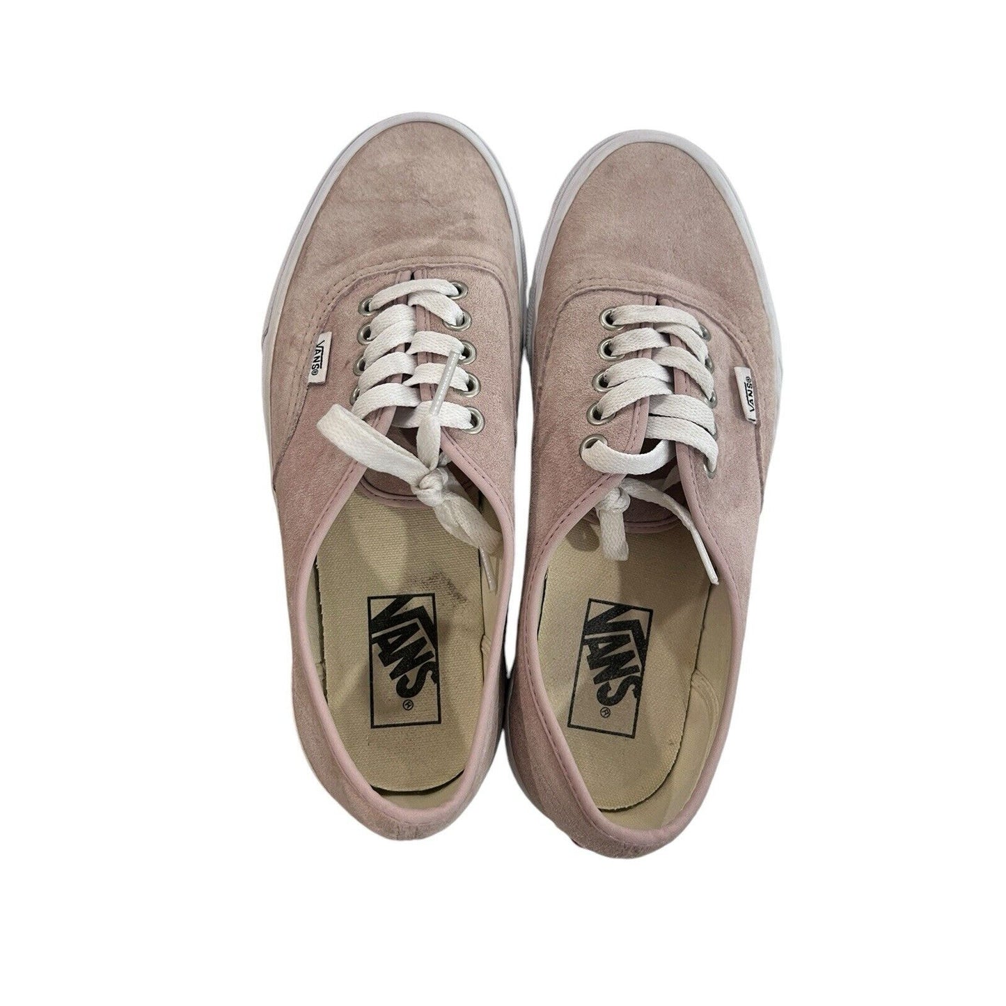 8.5 Women’s Vans Authentic Pink Suede Scotch Guard Sneakers Men’s 7