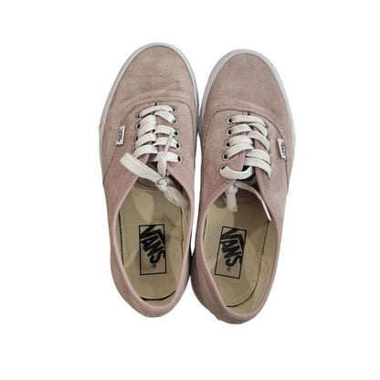 8.5 Women’s Vans Authentic Pink Suede Scotch Guard Sneakers Men’s 7