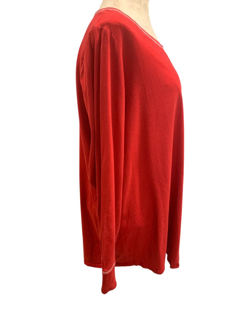 Size 18/20 Cacique Womens Sleep Shirt "Sorry Naughty Just Feels Nice"