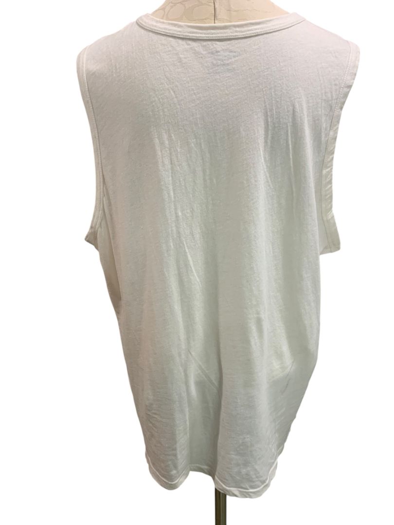 Size 2X Lucky Brand Womens Pineapple Graphic Tank Top Tshirt