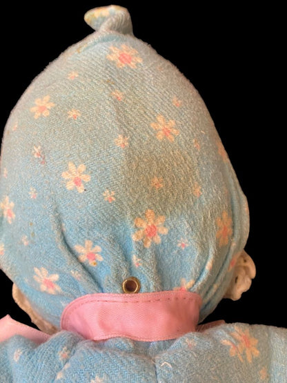 1970s Mattel Baby Beans Doll Not Working for Display 11"