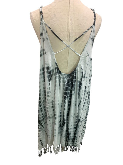 Size 22/24 Swimsuits for All Womens Rayon Tie Dye Coverup Dress