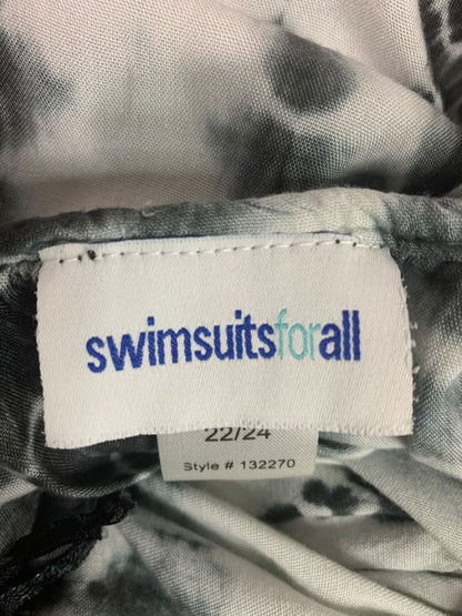 Size 22/24 Swimsuits for All Womens Rayon Tie Dye Coverup Dress