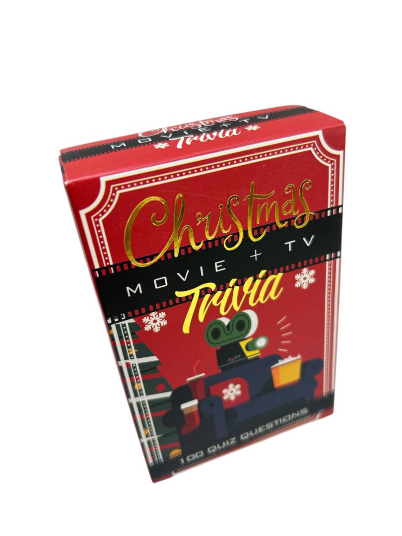 Christmas Trivia Movie TV Card Game 100 Quiz Questions Holiday Party