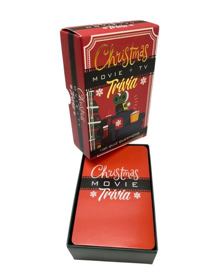 Christmas Trivia Movie TV Card Game 100 Quiz Questions Holiday Party
