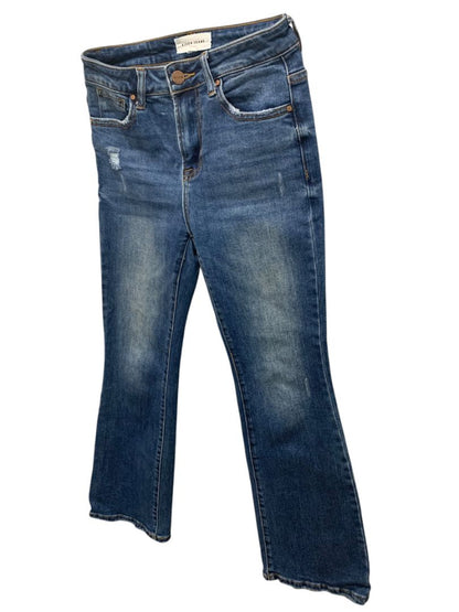 Size 1 (25) Risen Jeans Womens Denim High Rise Ankle Flare RDP5601