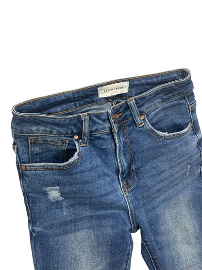 Size 1 (25) Risen Jeans Womens Denim High Rise Ankle Flare RDP5601